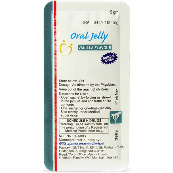 Oral Jelly Vanille